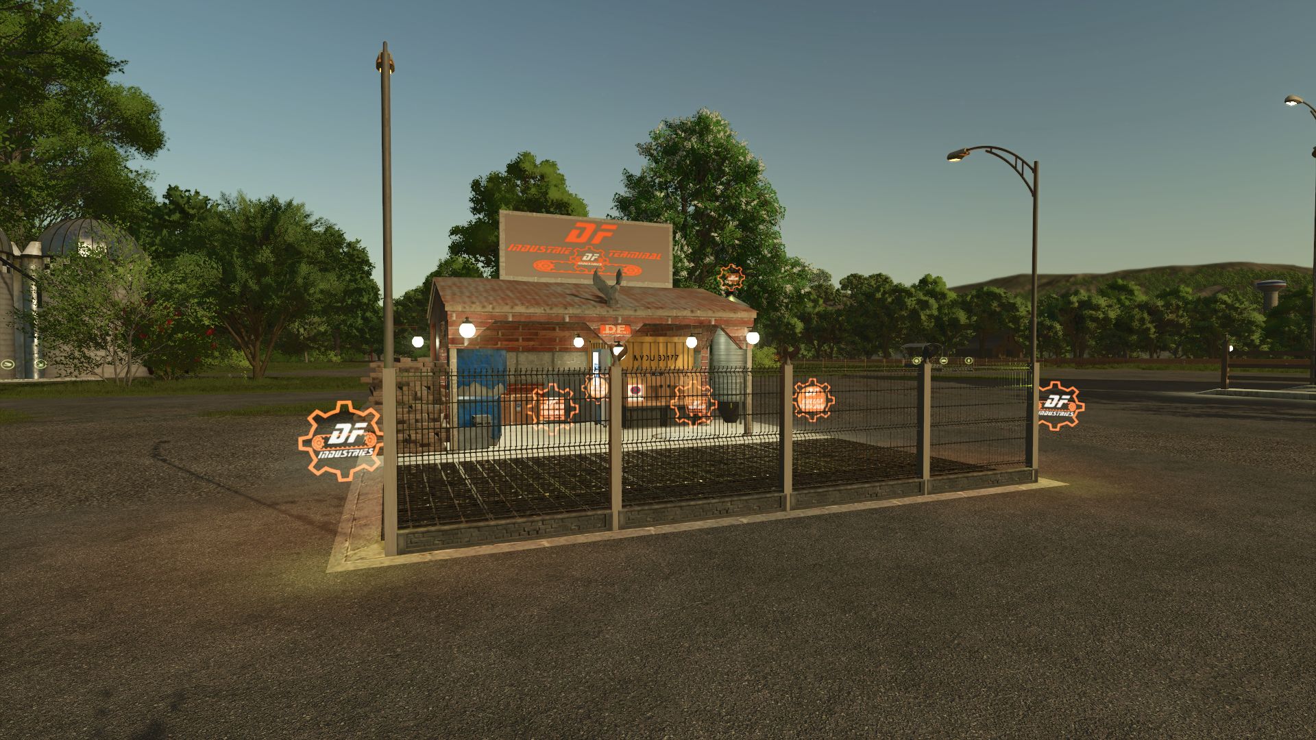 DF INDUSTRIES transshipment terminal (high-tech sales station)