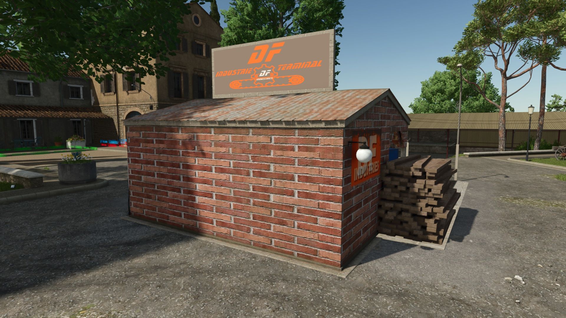 Overslagterminal DF INDUSTRIES (hightech verkoopstation)