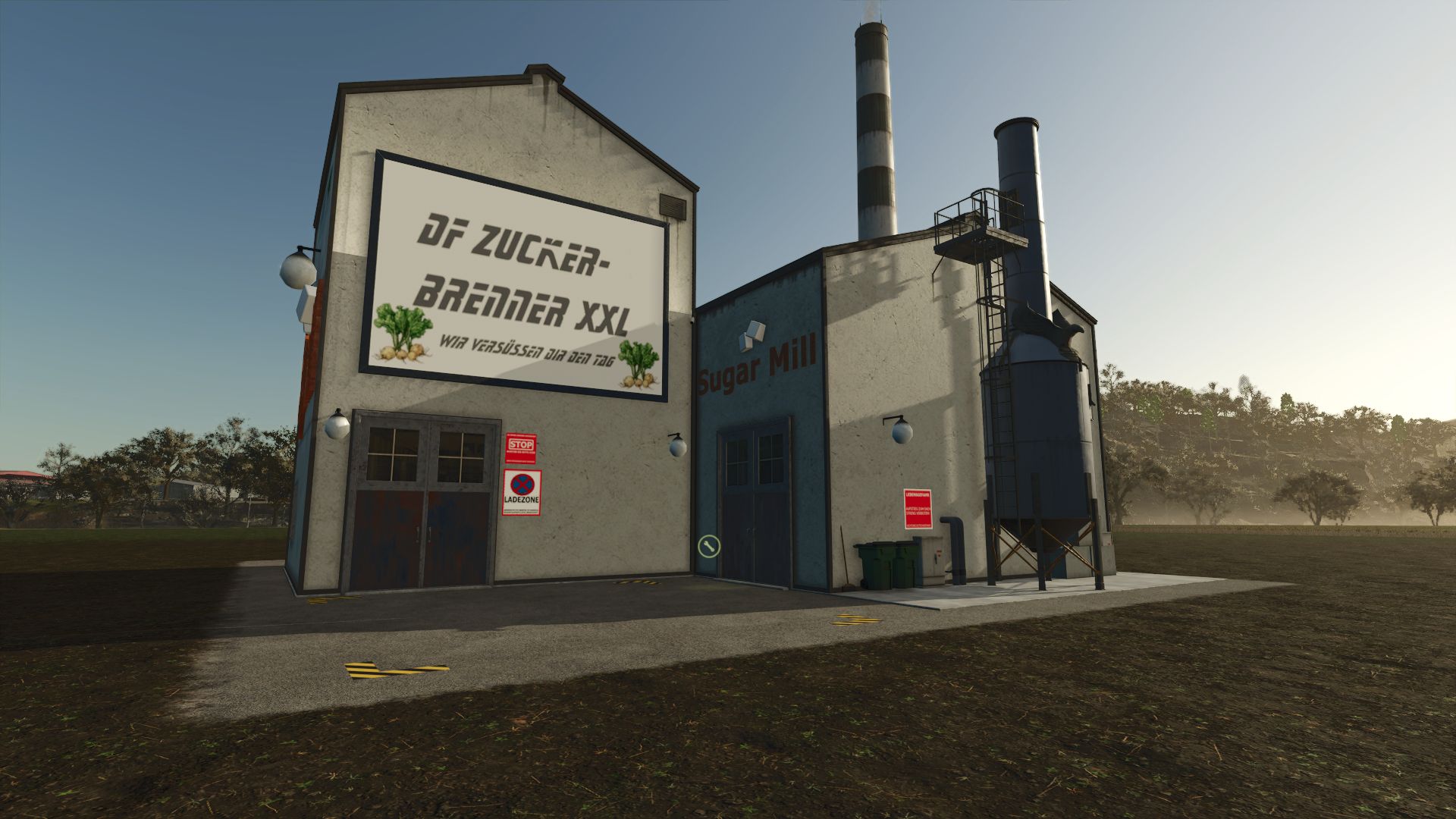 DF sugar burner XXL (large industrial sugar factory)