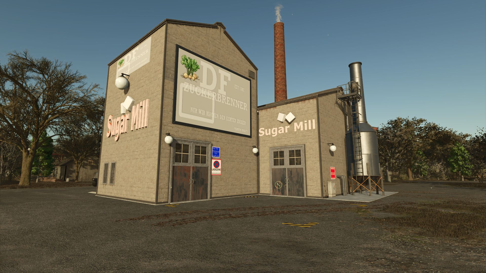 DF sugar burner XXL (large industrial sugar factory)