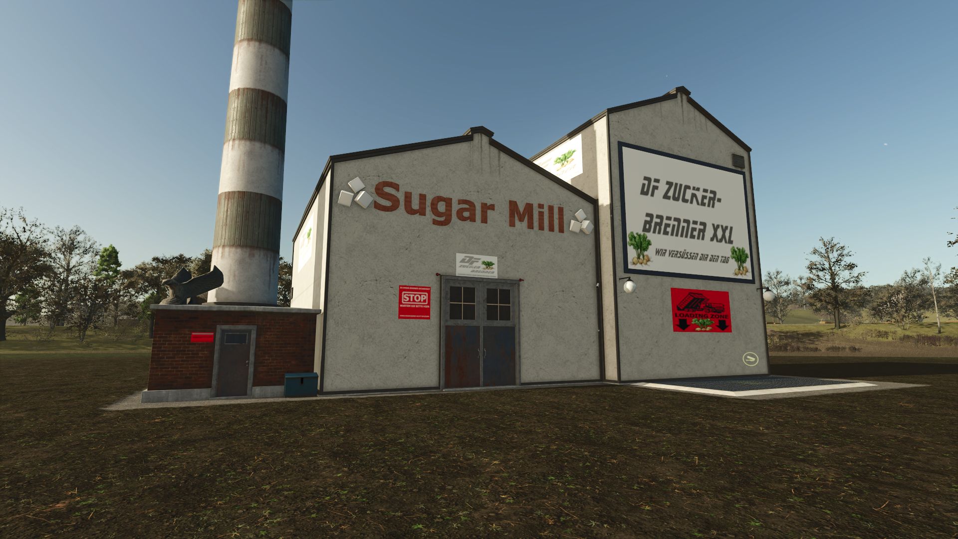 DF sugar burner XXL (large industrial sugar factory)