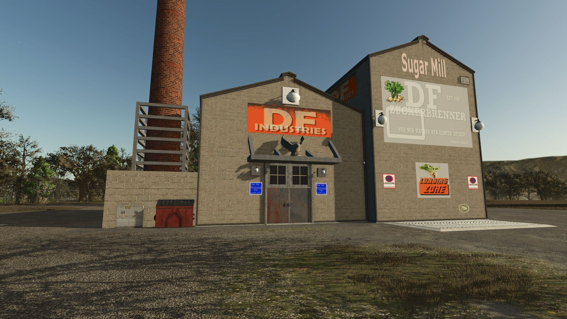 DF sugar burner XXL (large industrial sugar factory)