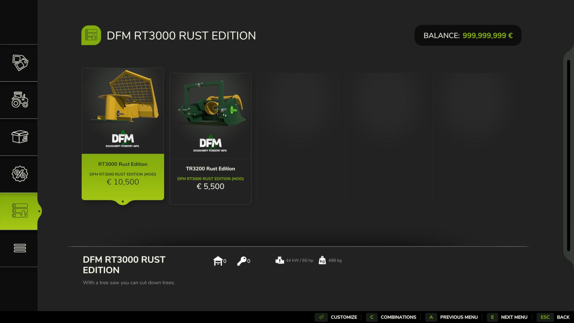 DFM RT3000 Rust Edition