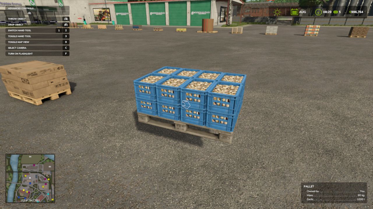 Vuilgoedkope pallets