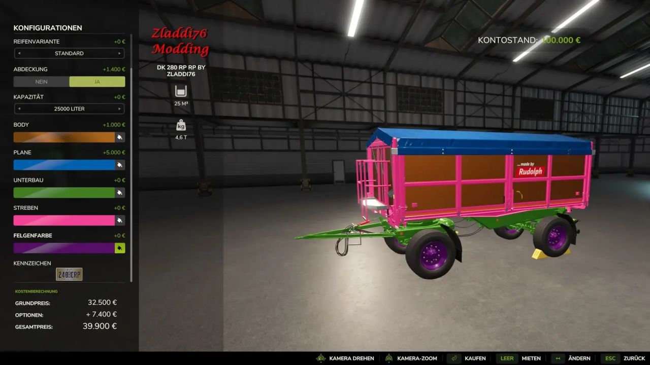 DK 280 RP (500.000L)