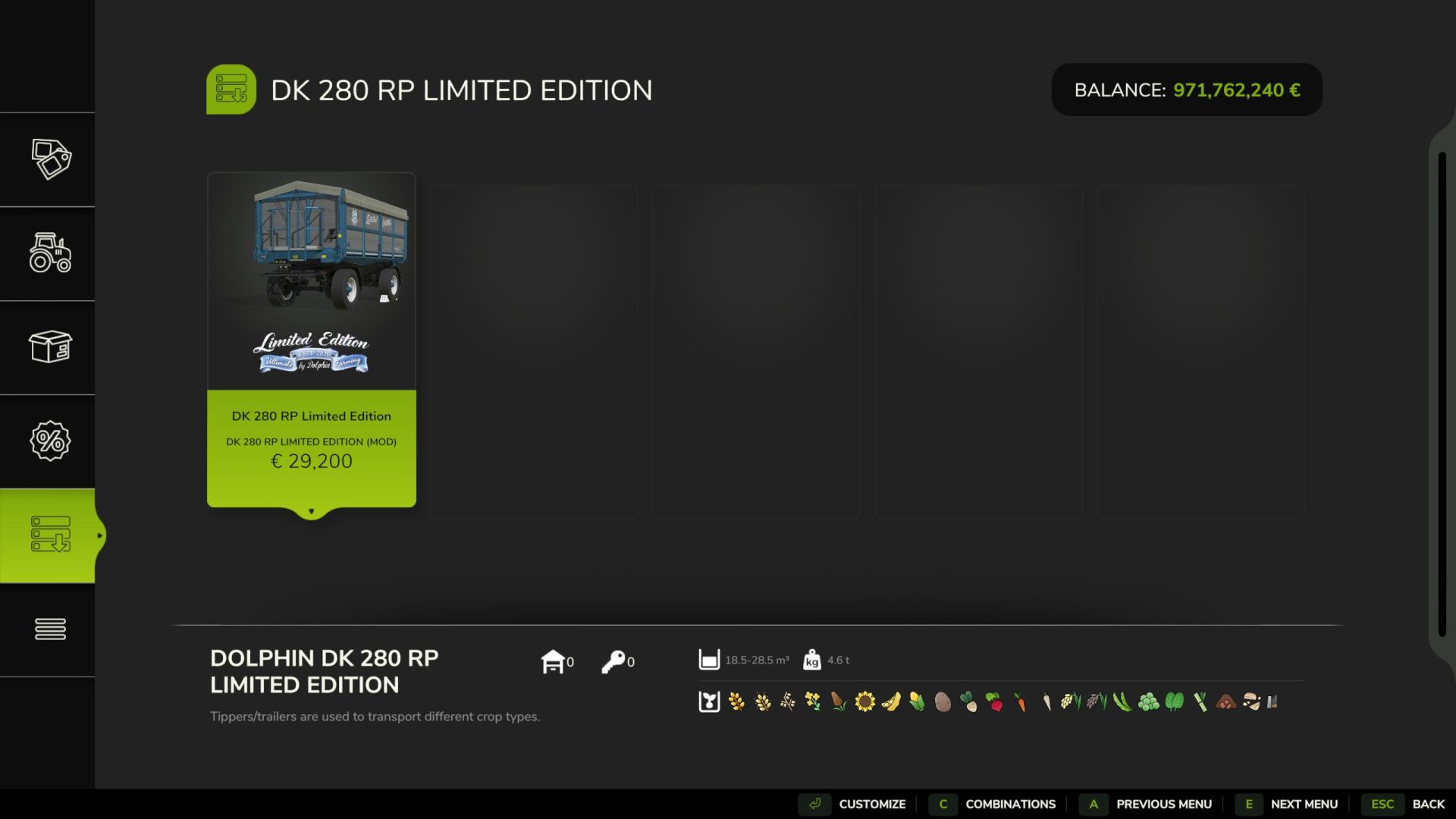 DK 280 RP Limited Edition