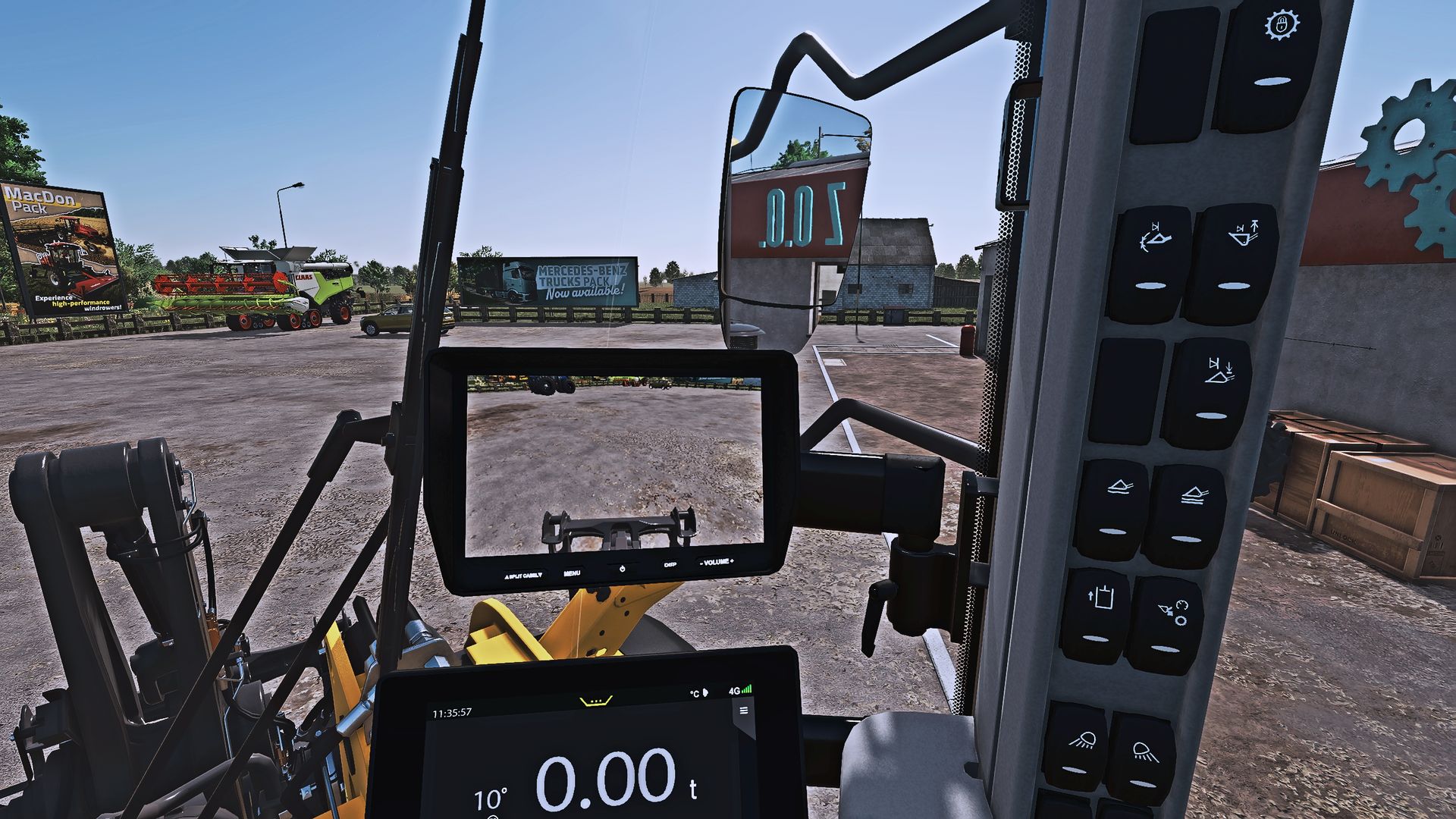 Pantalla de cámara DLC prefabricada