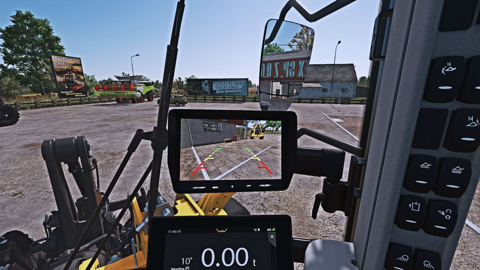 Visor de câmera DLC pré-fabricado