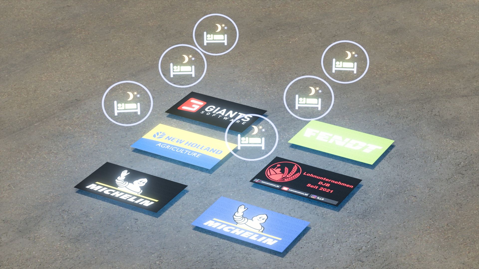 Paillasson avec déclencheur de sommeil