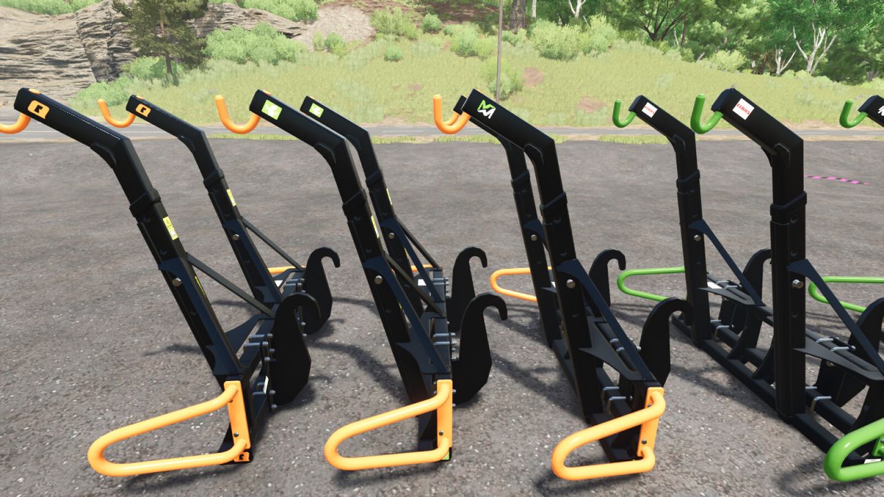 Teleskopik Kaldırıcı İçin Çift Big Bag Kancası