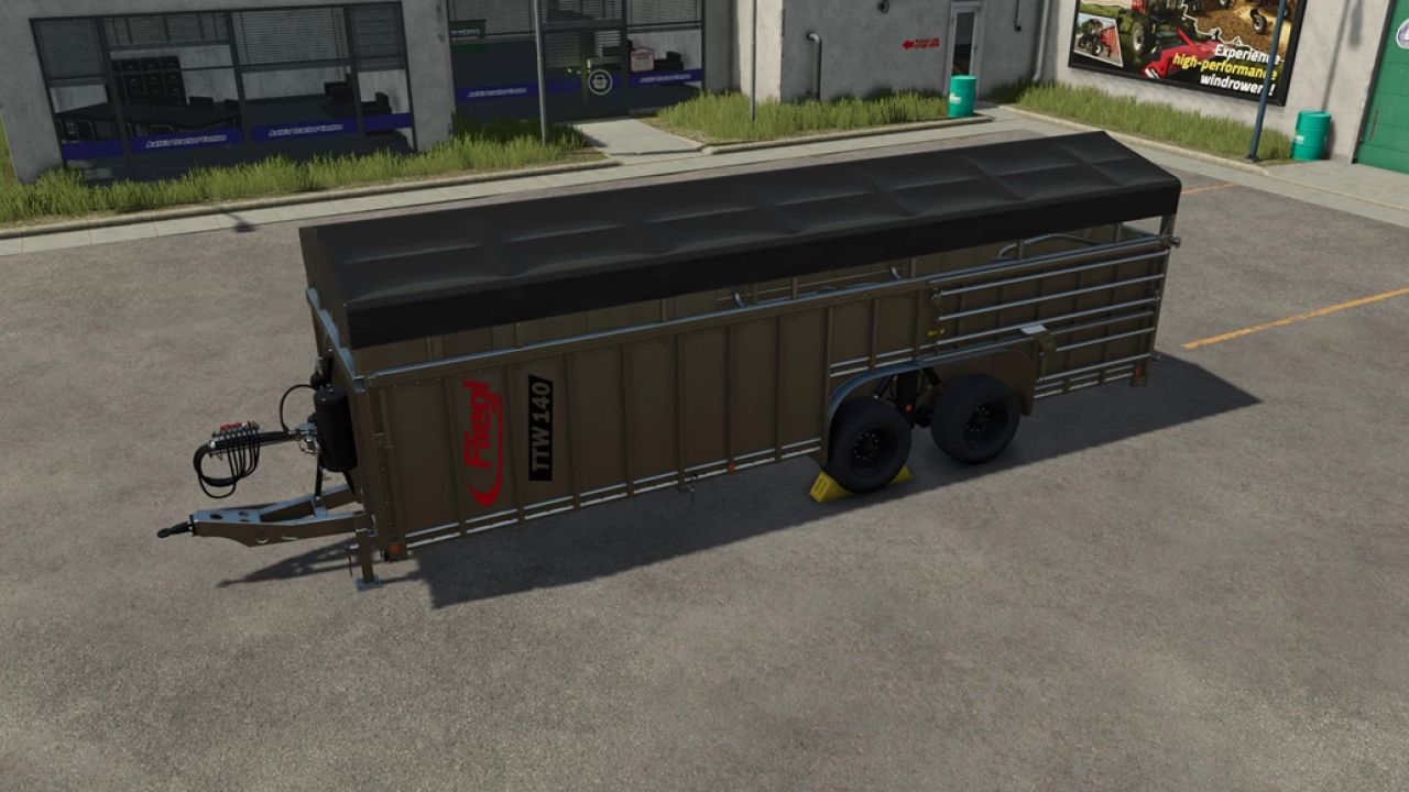Double capacity livestock carrier