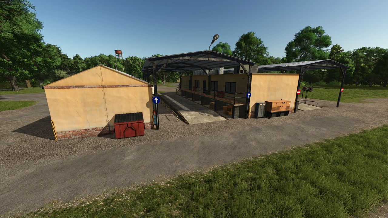 Dubbel gewichtsstation