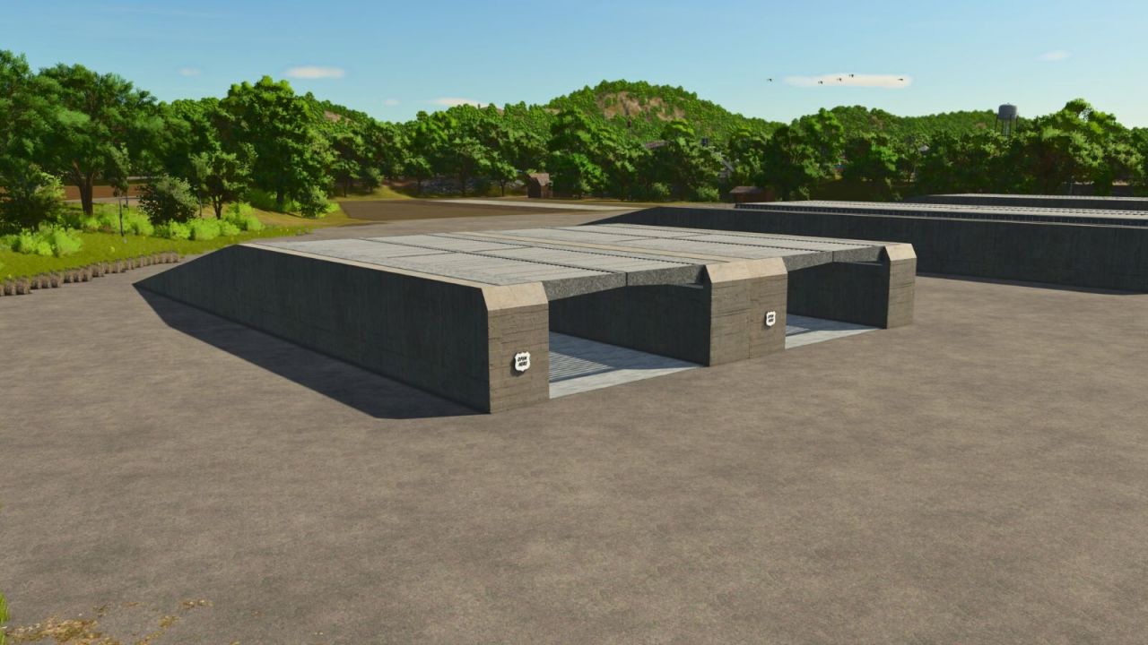 Rijd over Bunker Silo