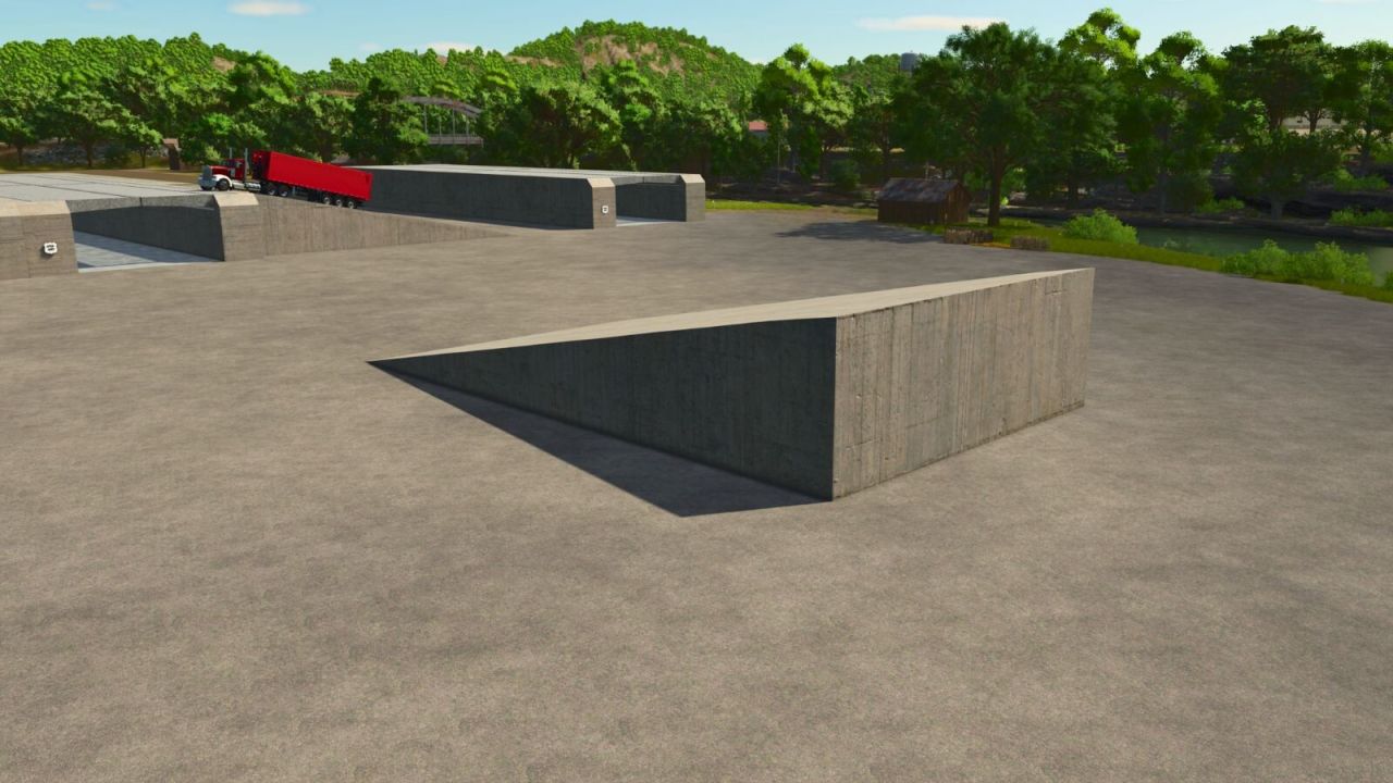 Rijd over Bunker Silo