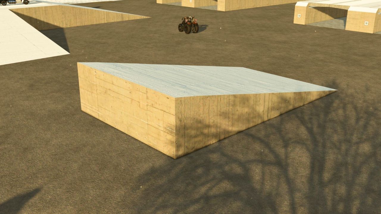 Rijd over Bunker Silo