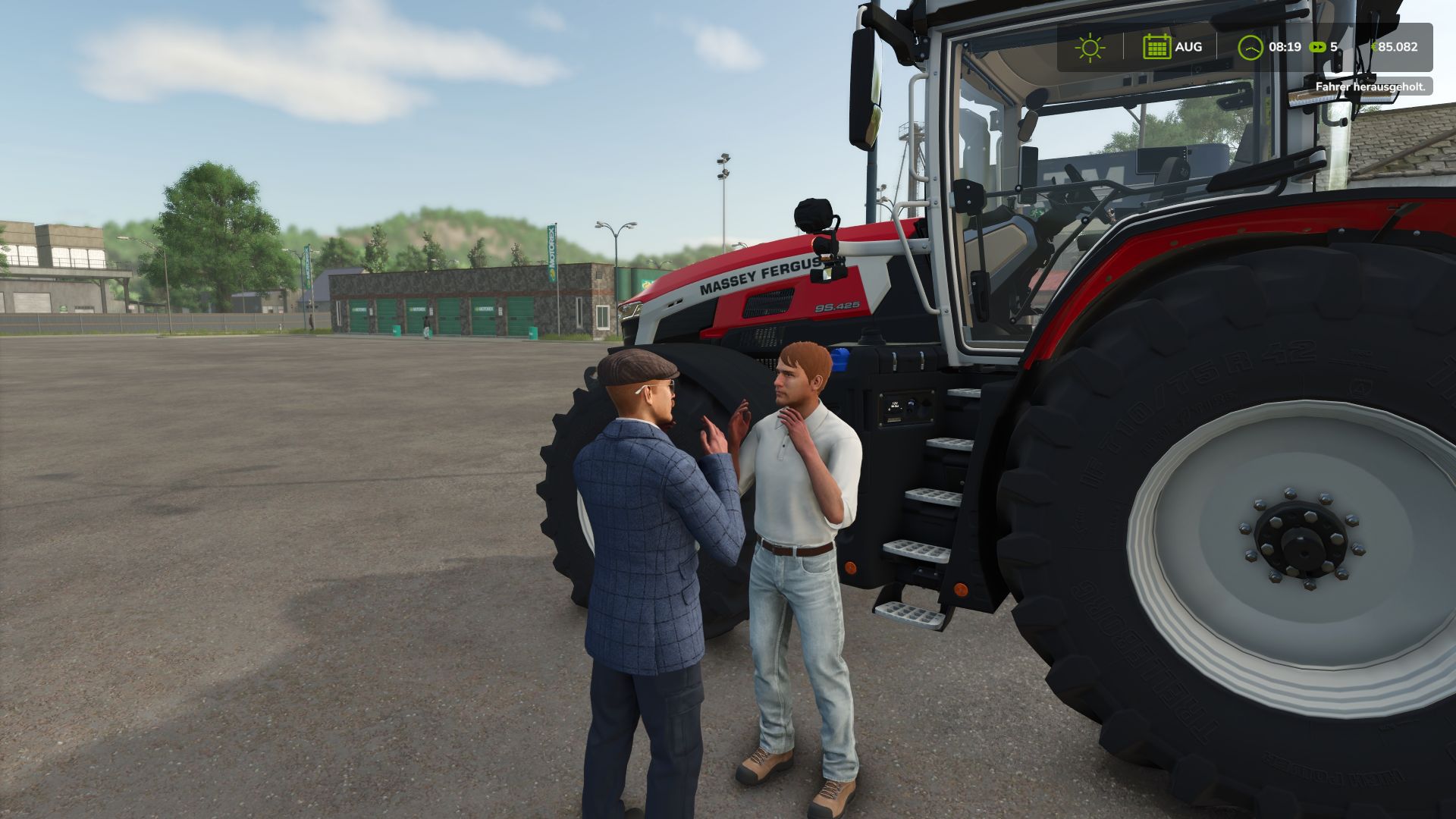 Driver Extraction – Multiplayer only FS25