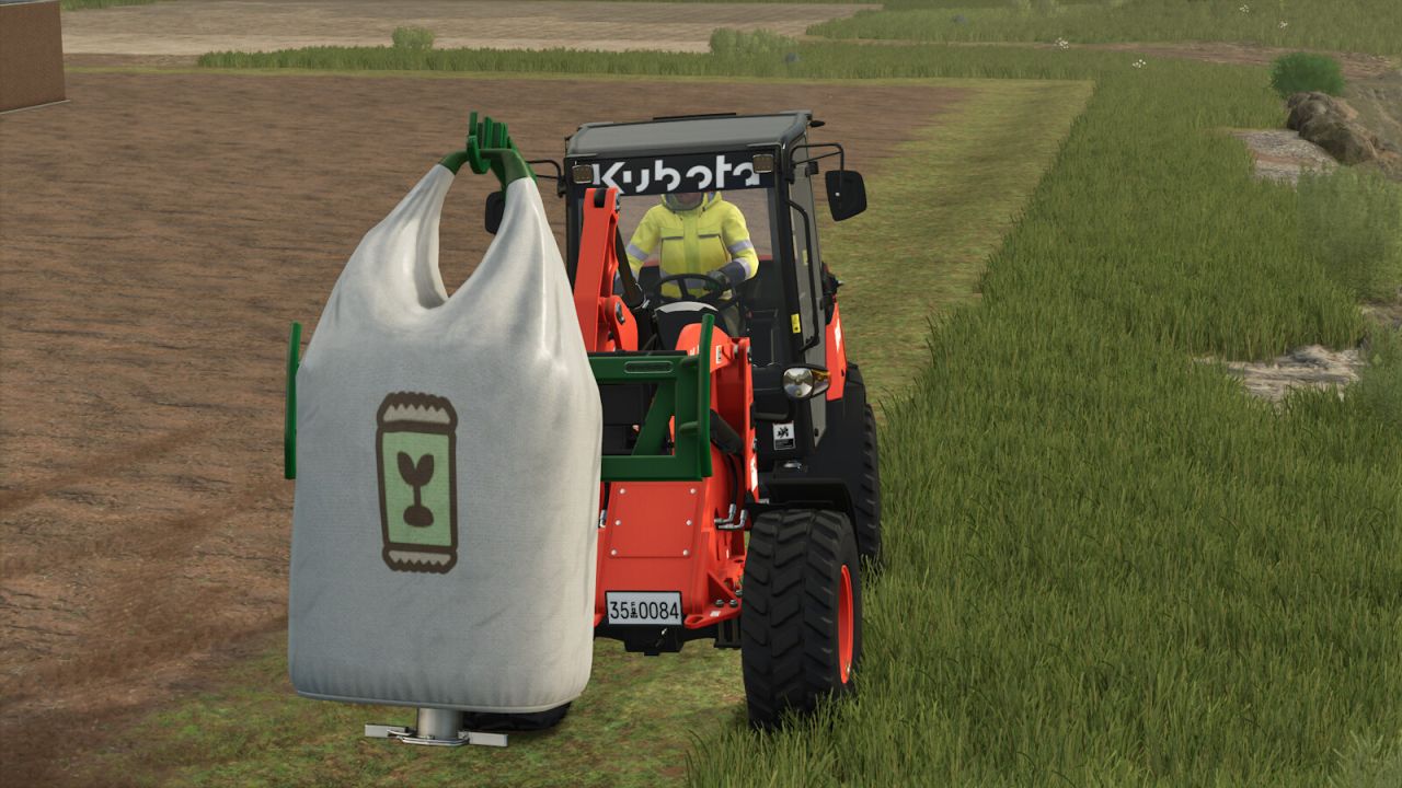 Osoba obsługująca duże torby w Duevelsdorfie