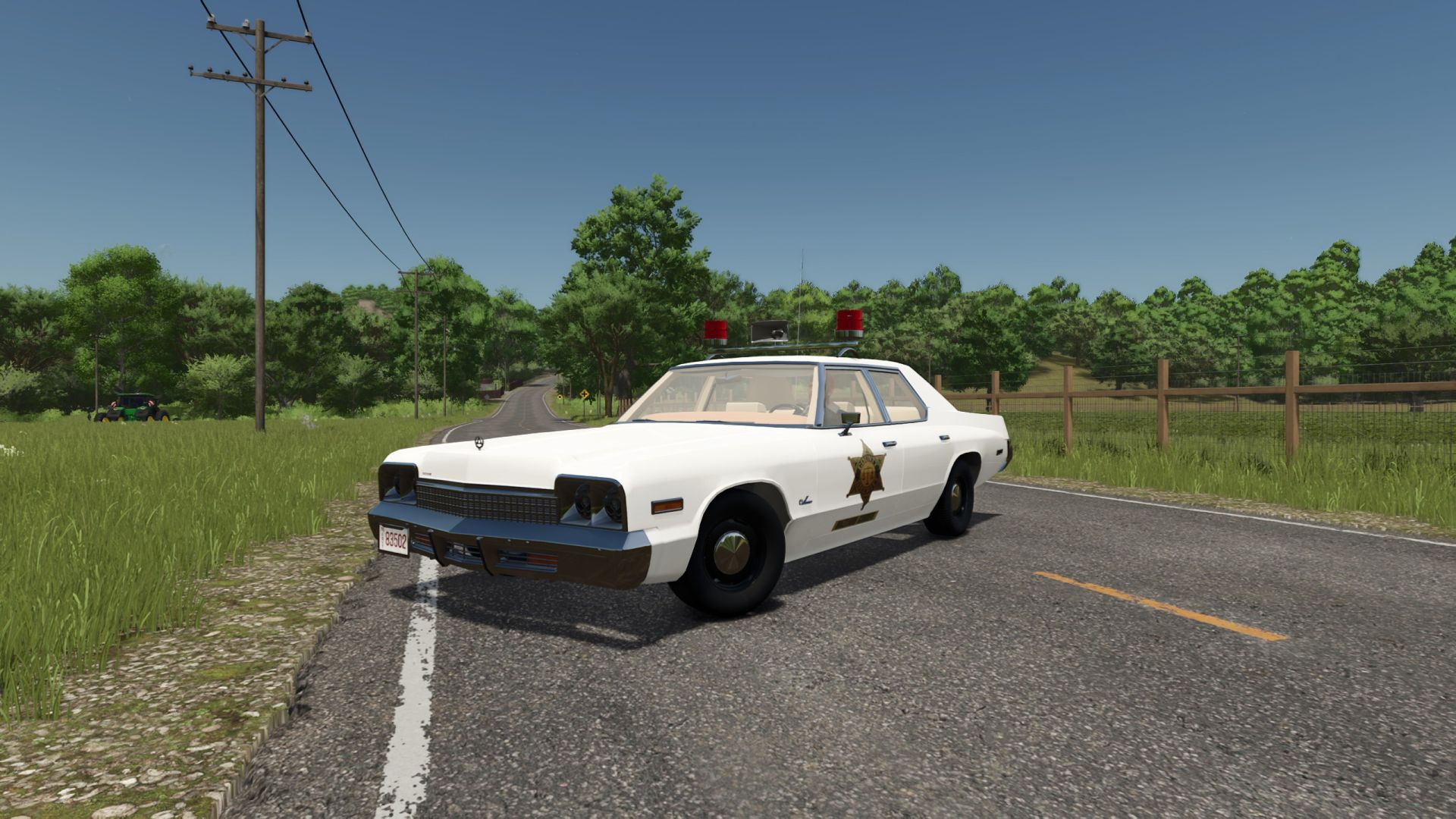 Auto della polizia del Duca di Hazzard