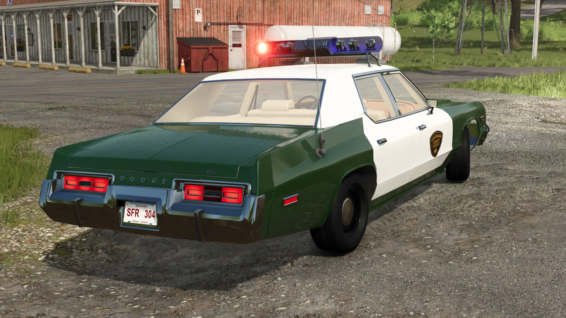 Auto della polizia del Duca di Hazzard