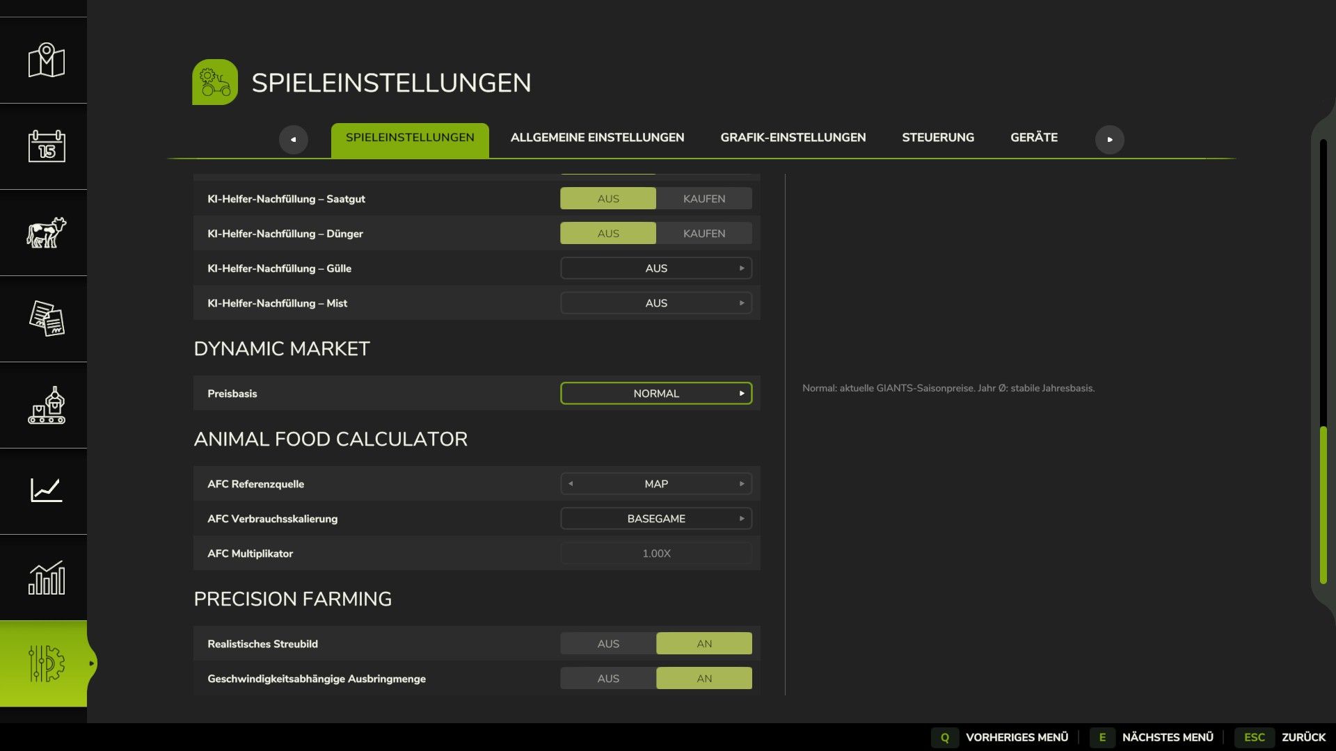 Dynamic Market