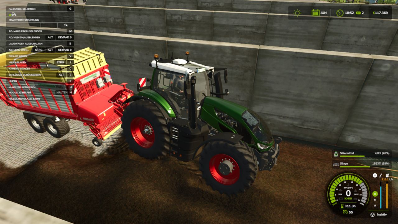 Dynamic PTO speed FS25