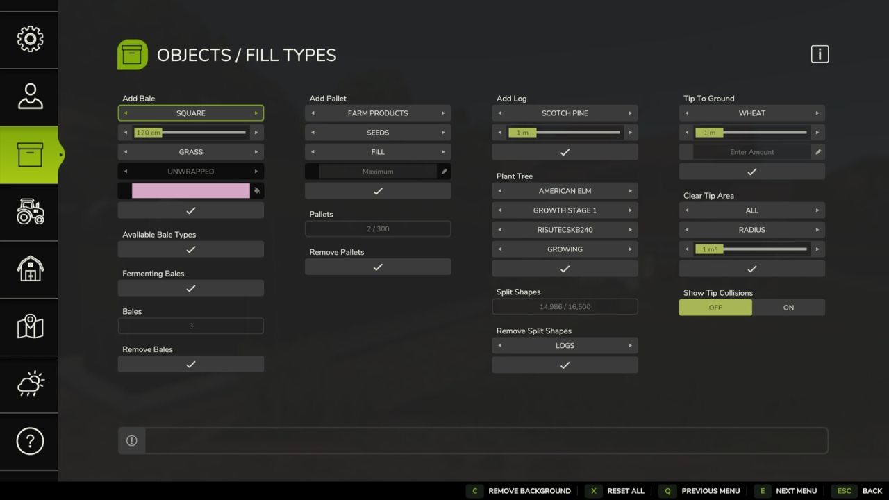 Easy Development Controls