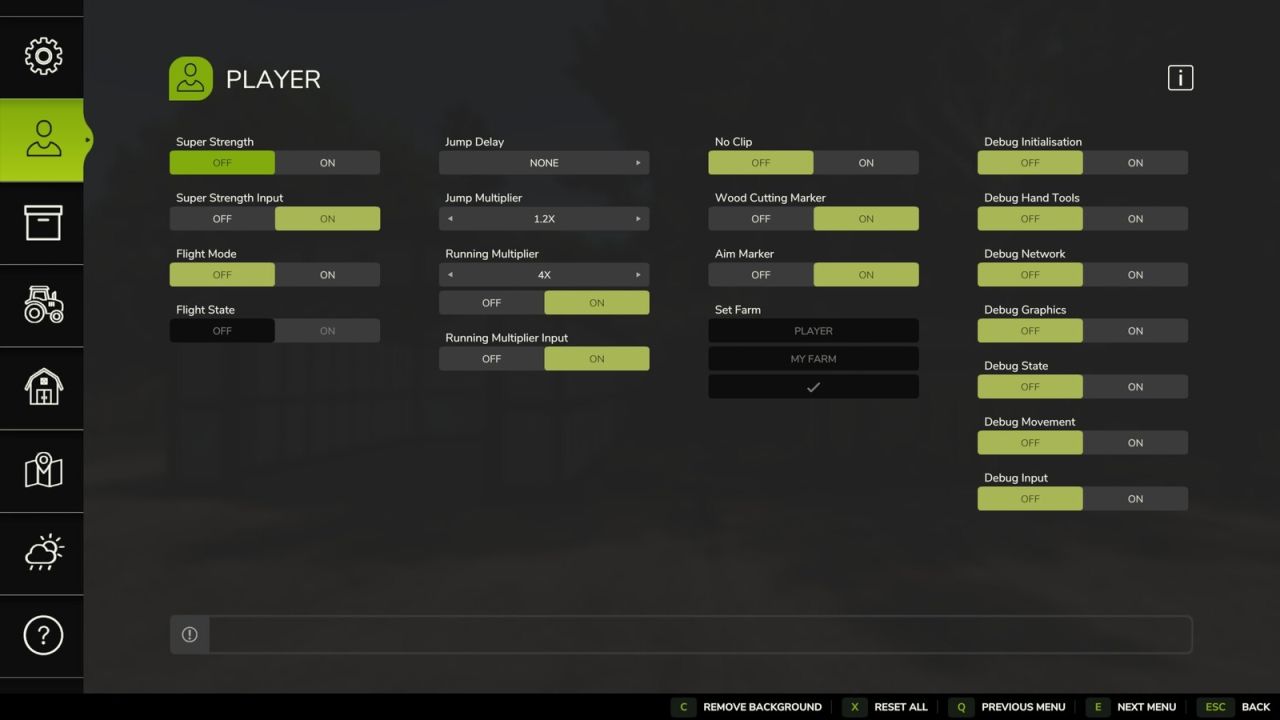 Easy Development Controls