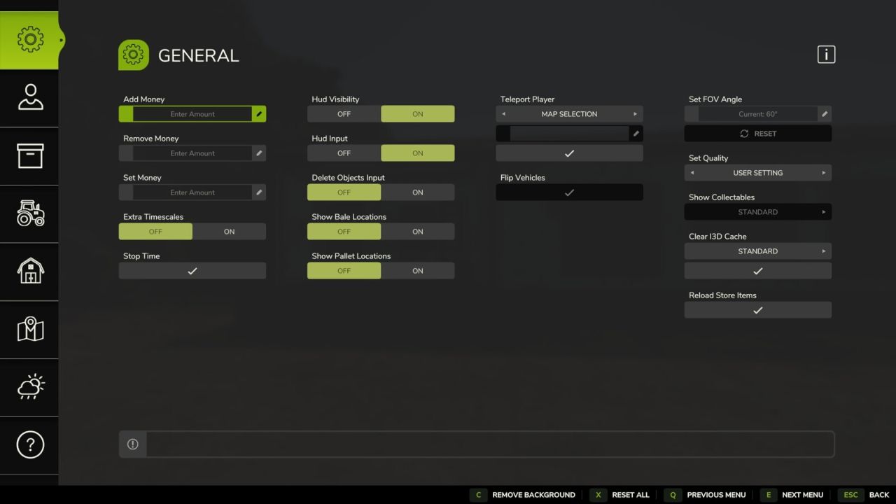 Easy Development Controls