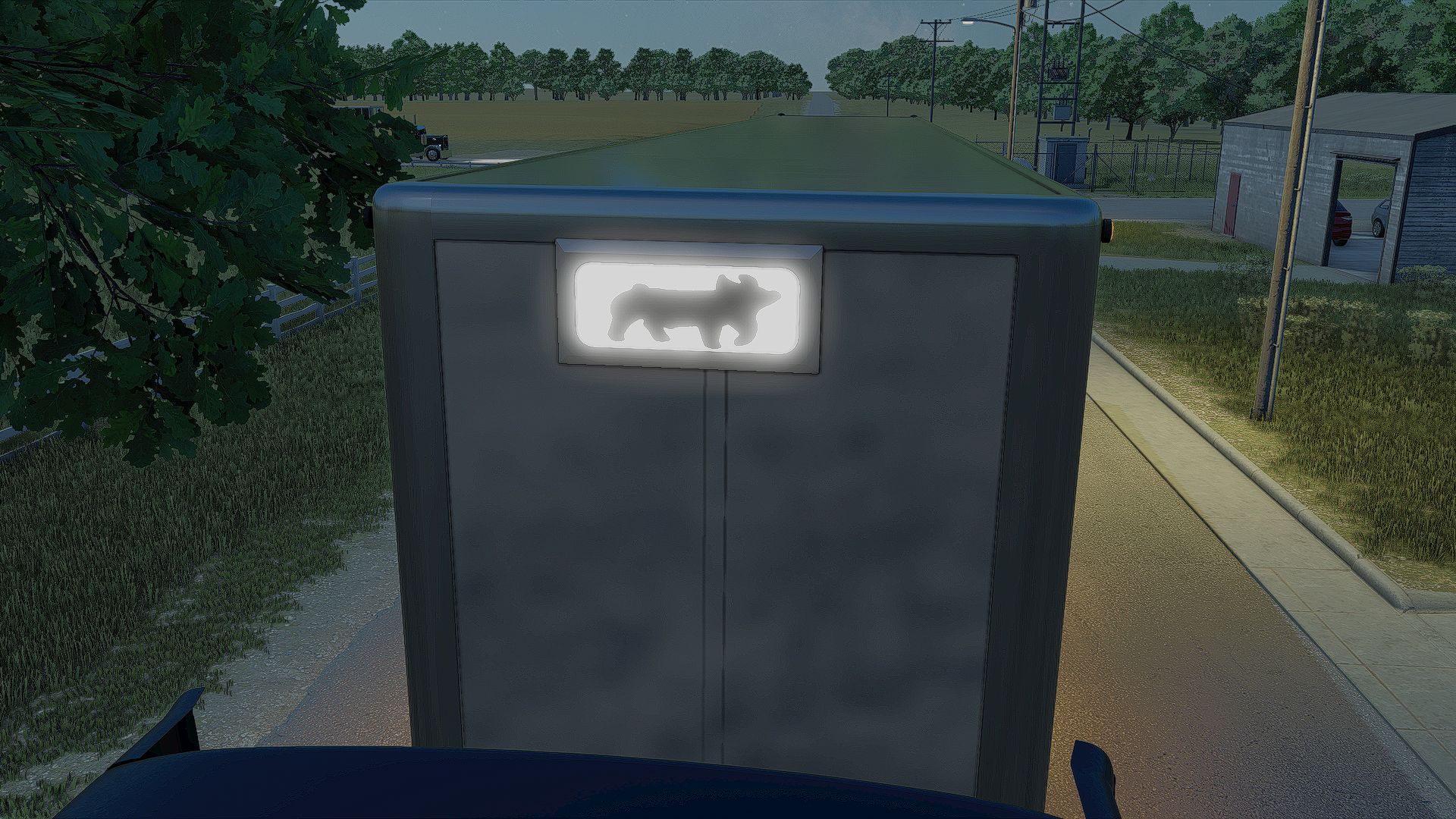 Remorque de transport d'animaux EBY