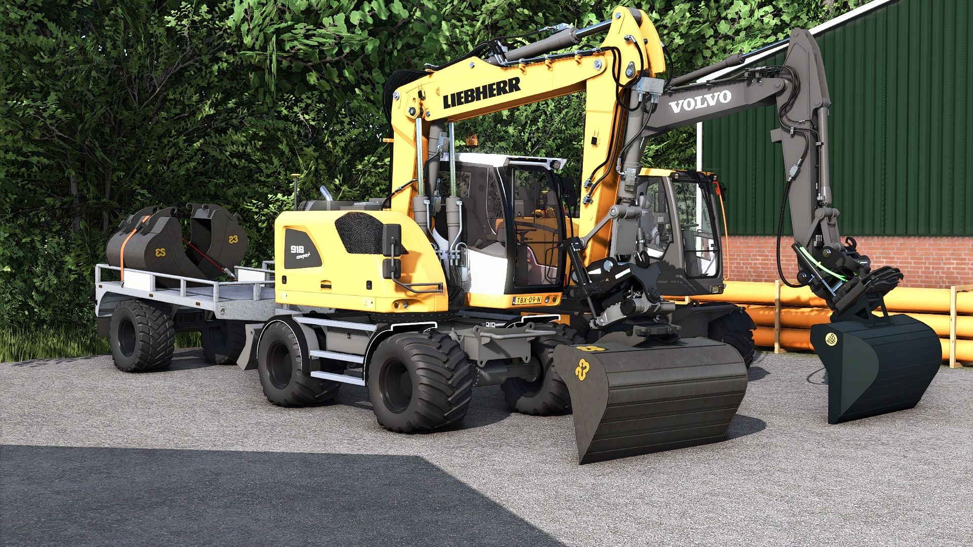 Egli Oilquick CW30 Tiltrotator