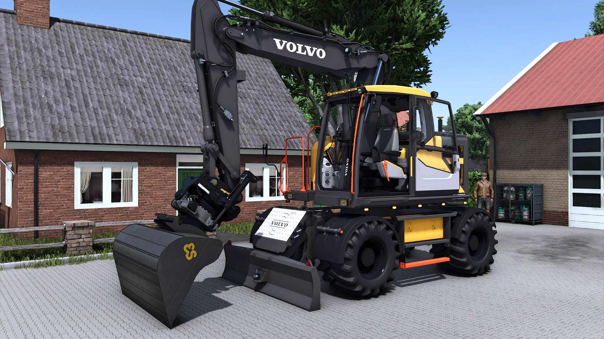 Egli Oilquick CW30 Tiltrotator