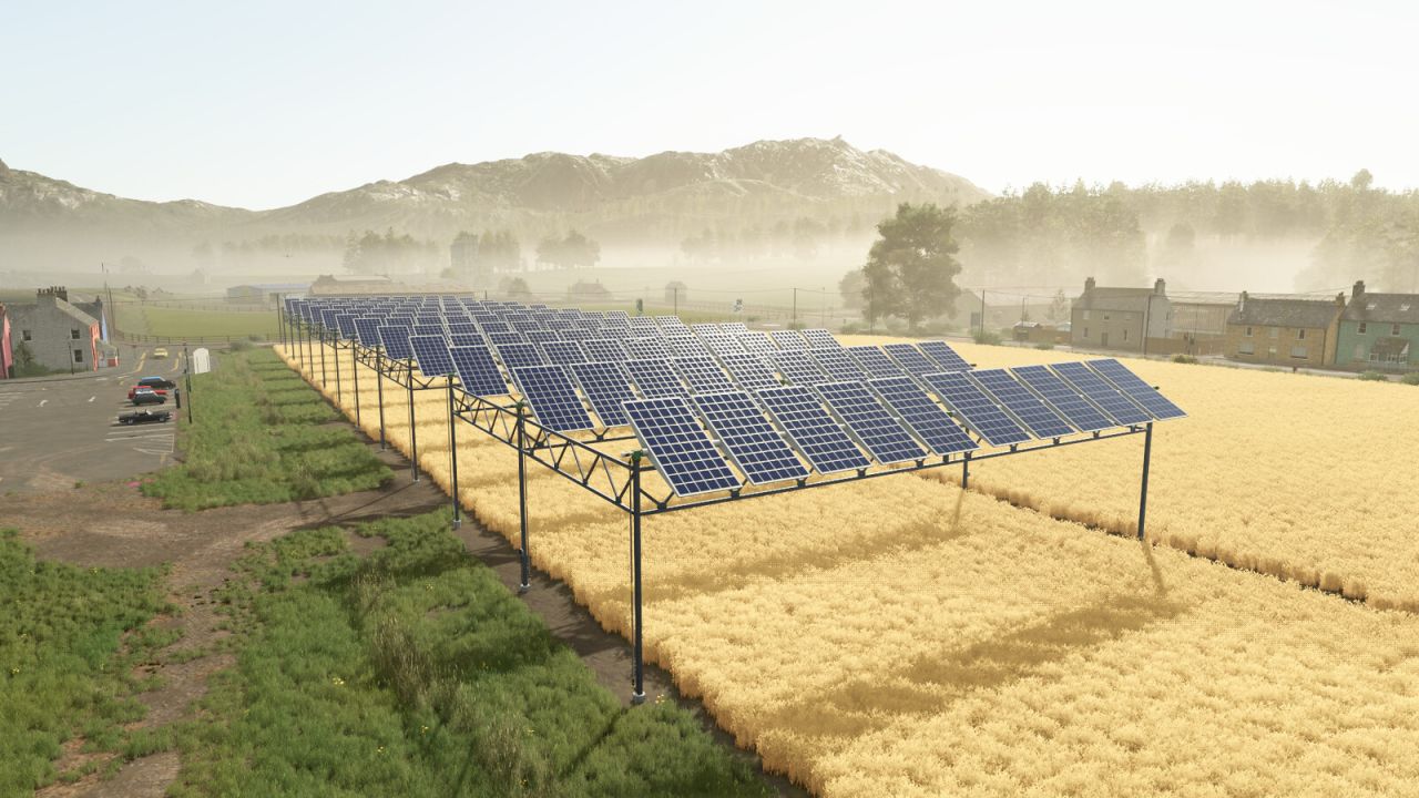 Panneau Solaire Surélevé