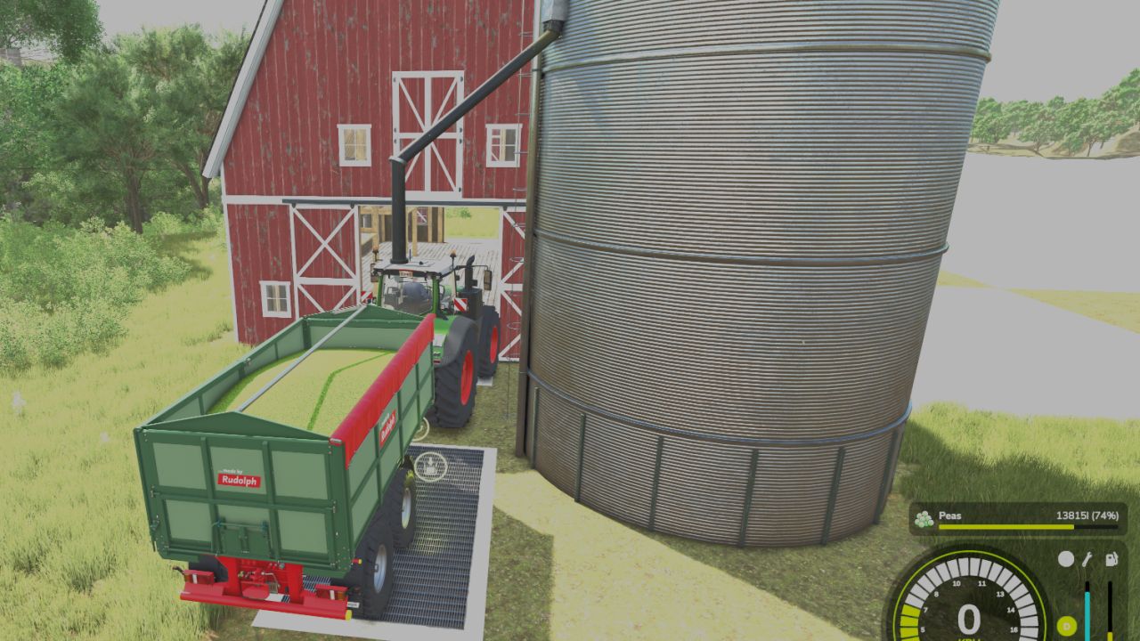 Elmcreek Farmbarn with Silo