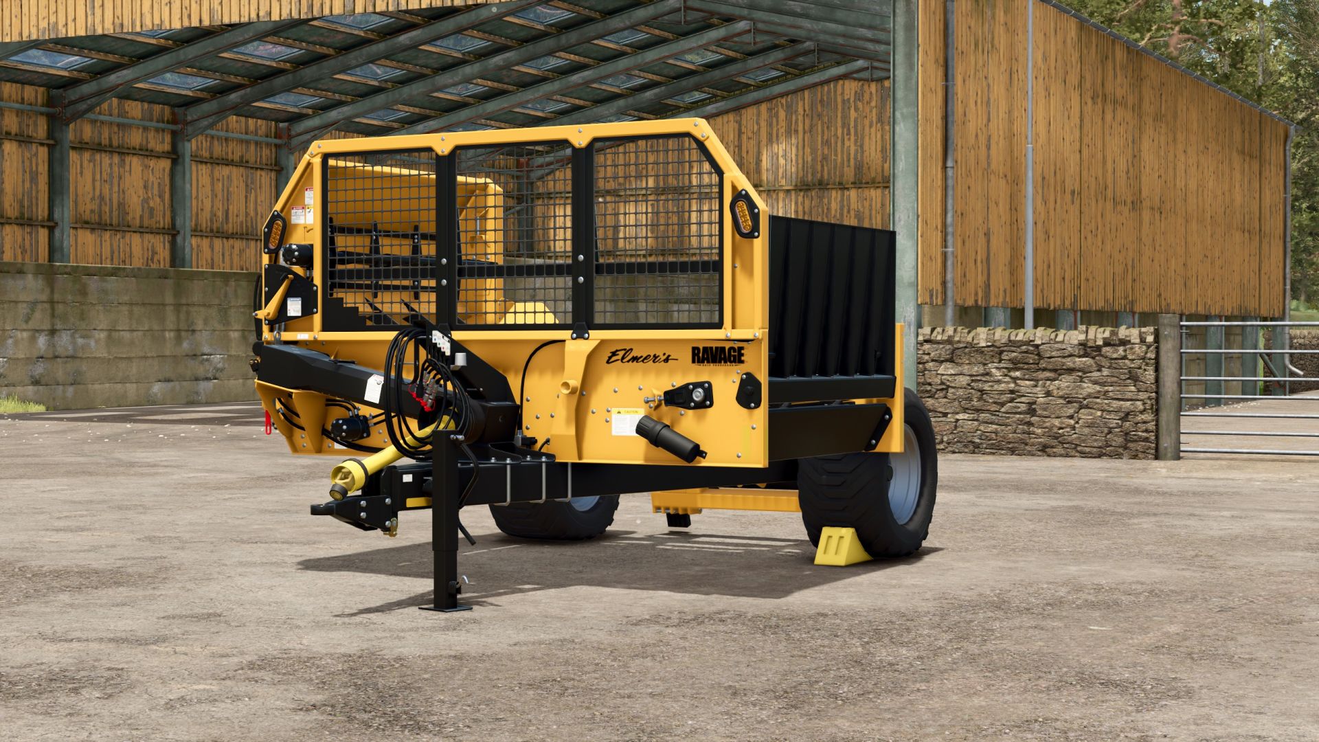 Elmers ravage le souffleur de paille