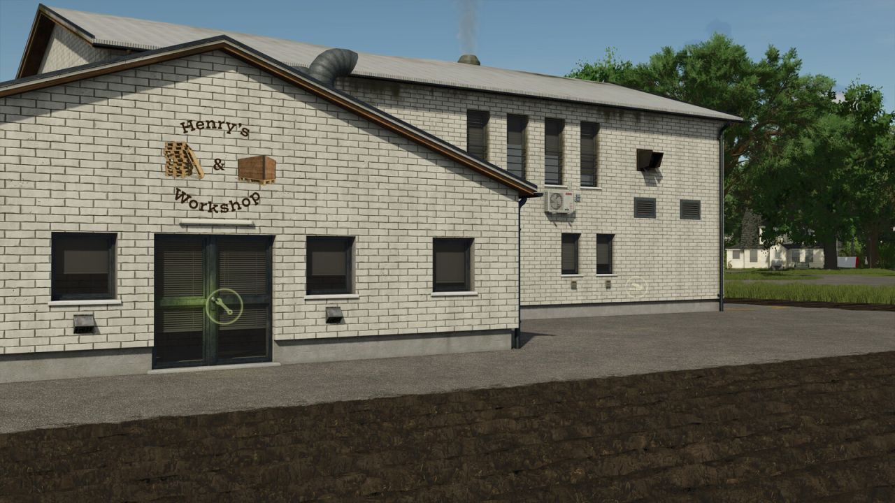 Production de palettes et de boîtes vides