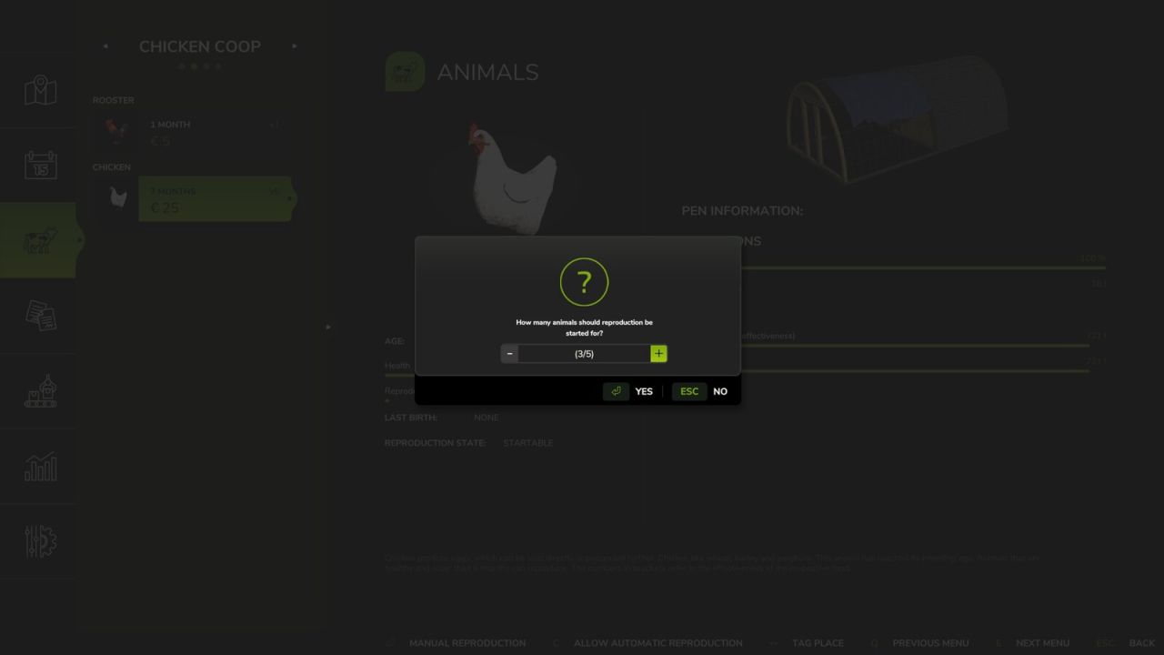 Sistema animal mejorado