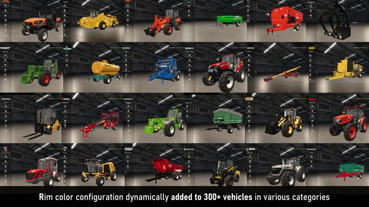 Ulepszony wybór kolorów