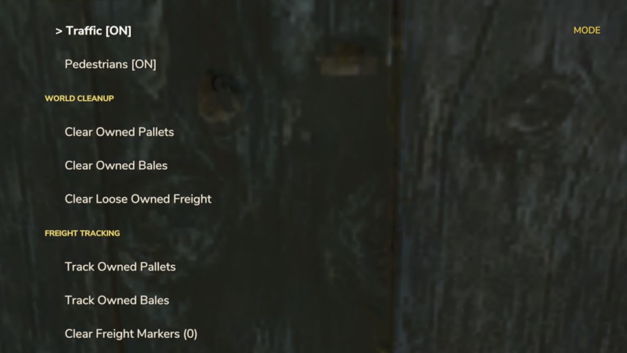 Enhanced Mod / Cheat Menu