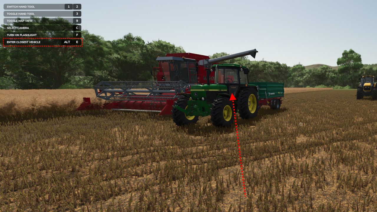 Enter Closest Vehicle