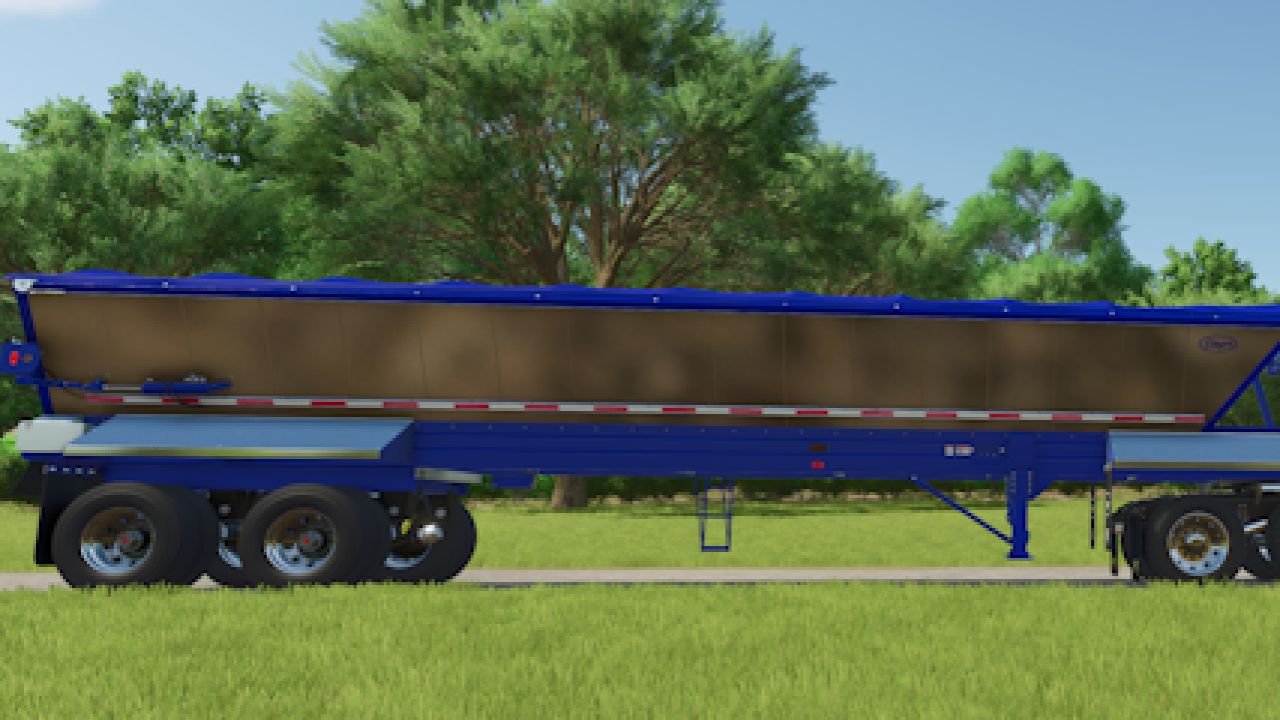 Etnyre Live bottom trailer