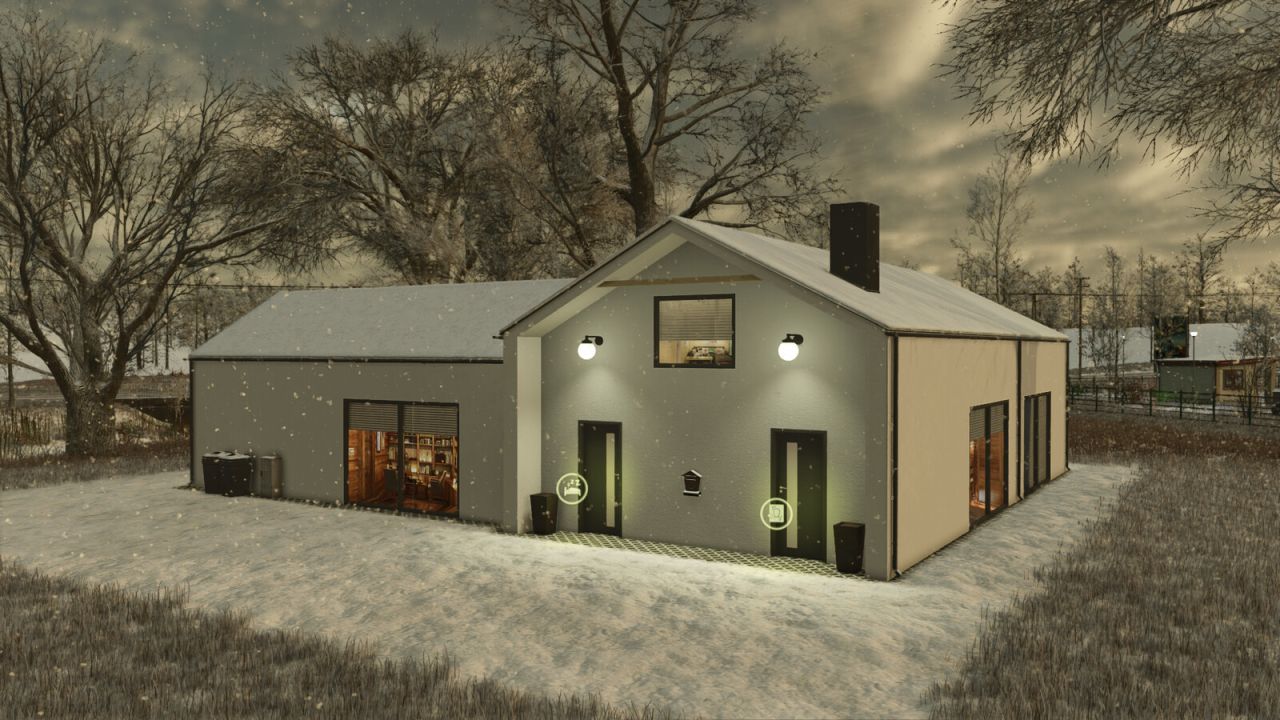 Modernes EU-Haus