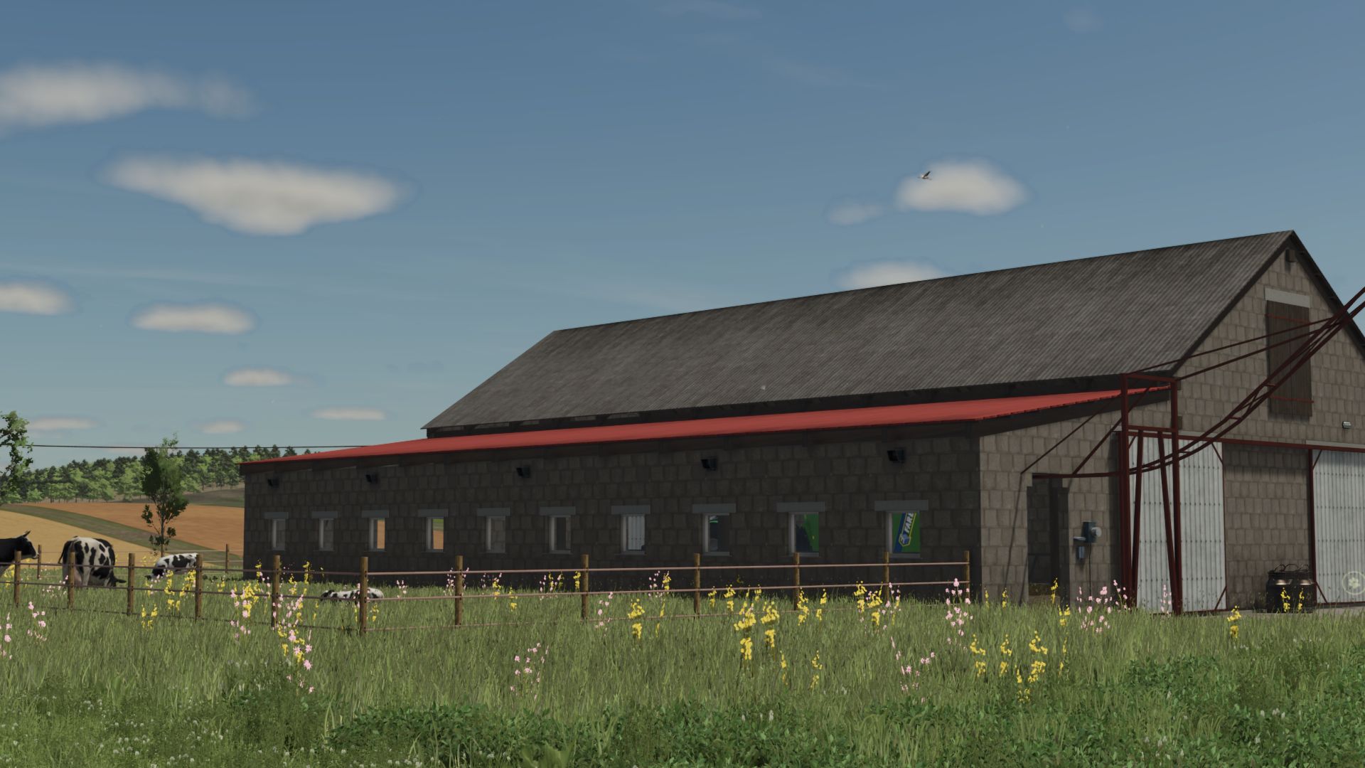 European-Style Barn