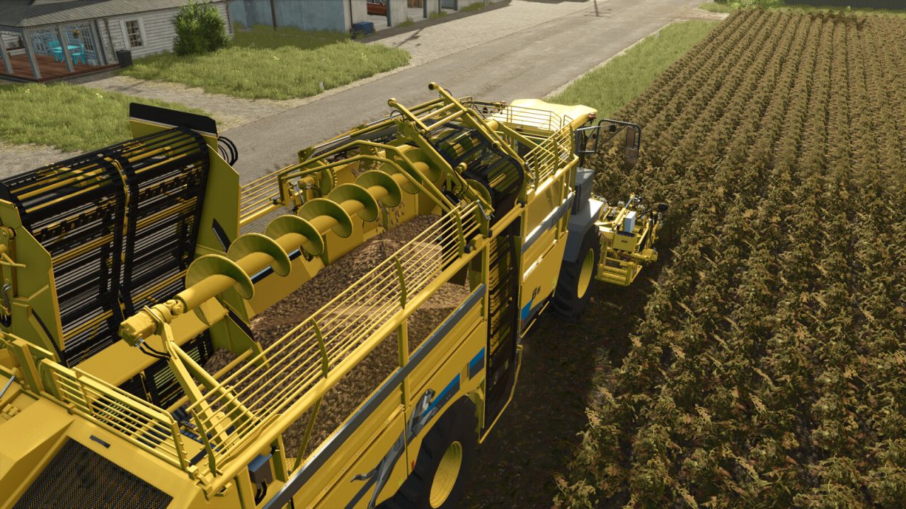 Uitgebreide suikerbiet- en aardappeloogstmachines