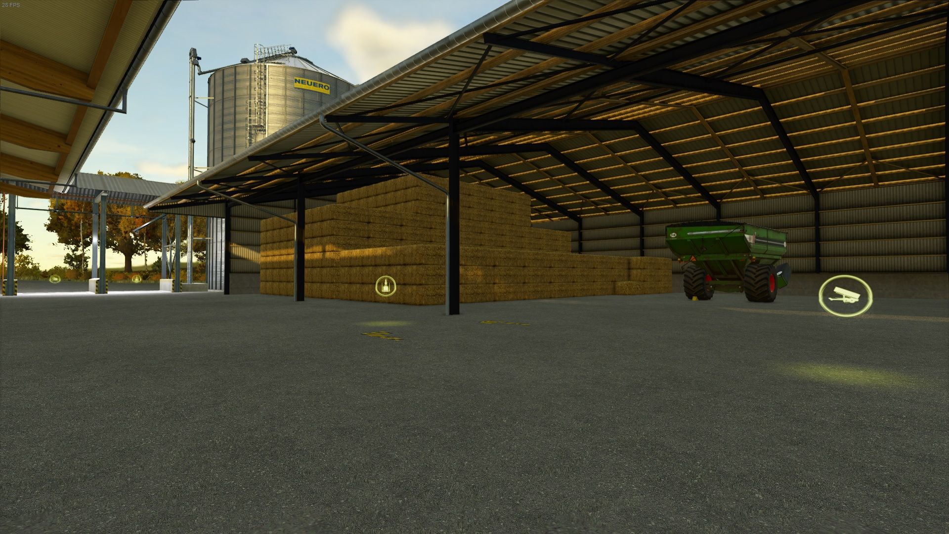 Extra Large Bale and Pallet Shed