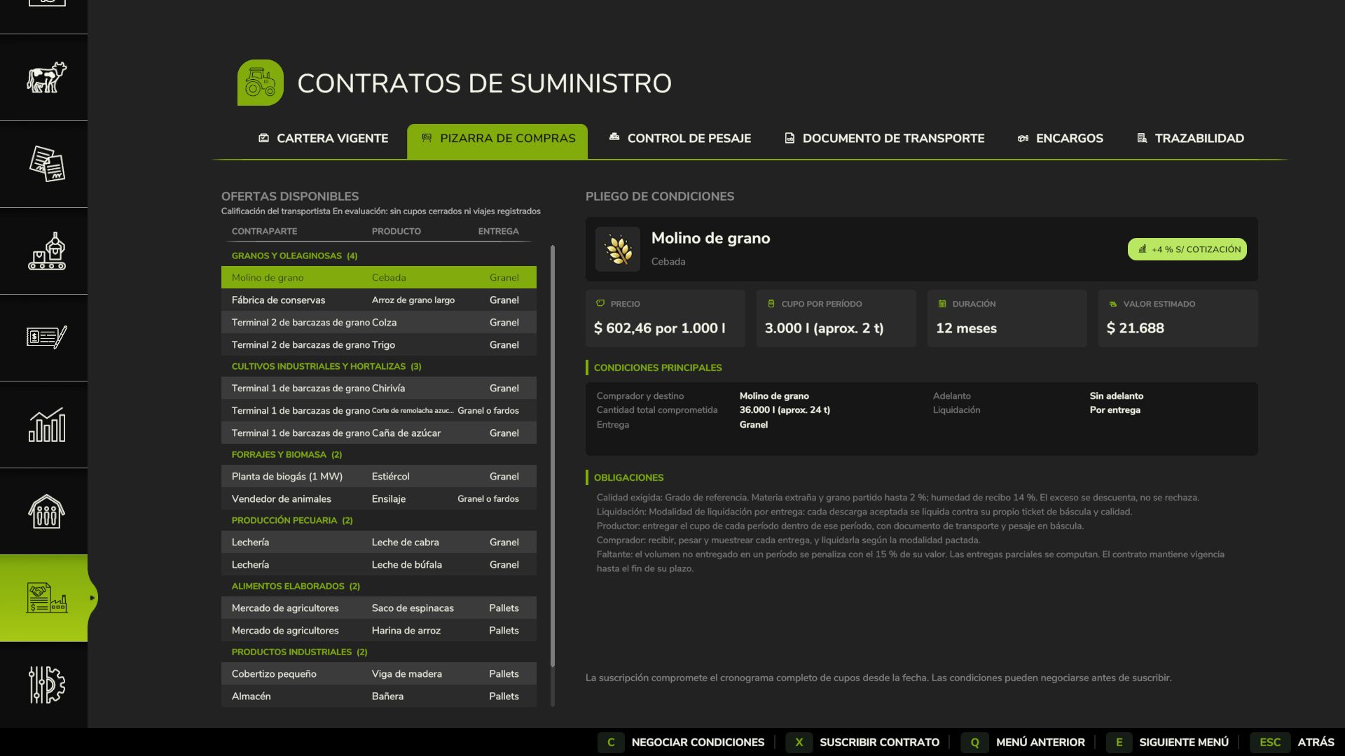 Factory Contracts