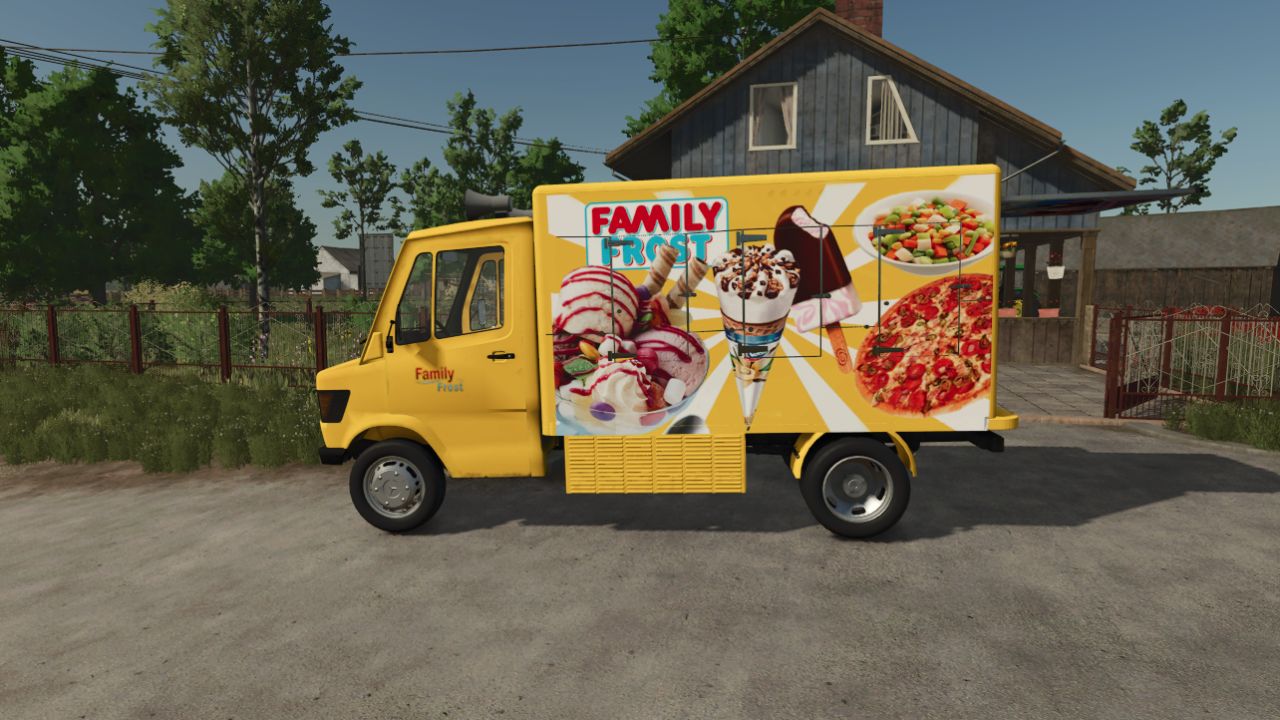 Camion de crème glacée Family Frost