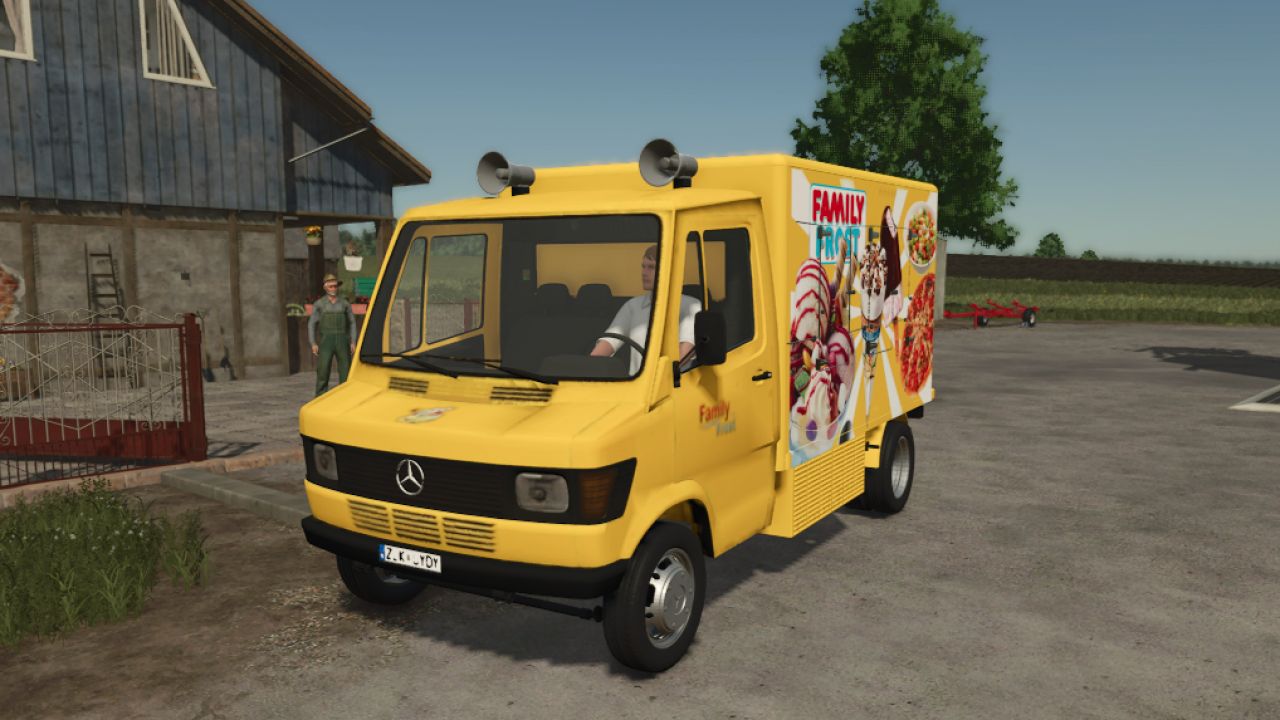 Camion de crème glacée Family Frost