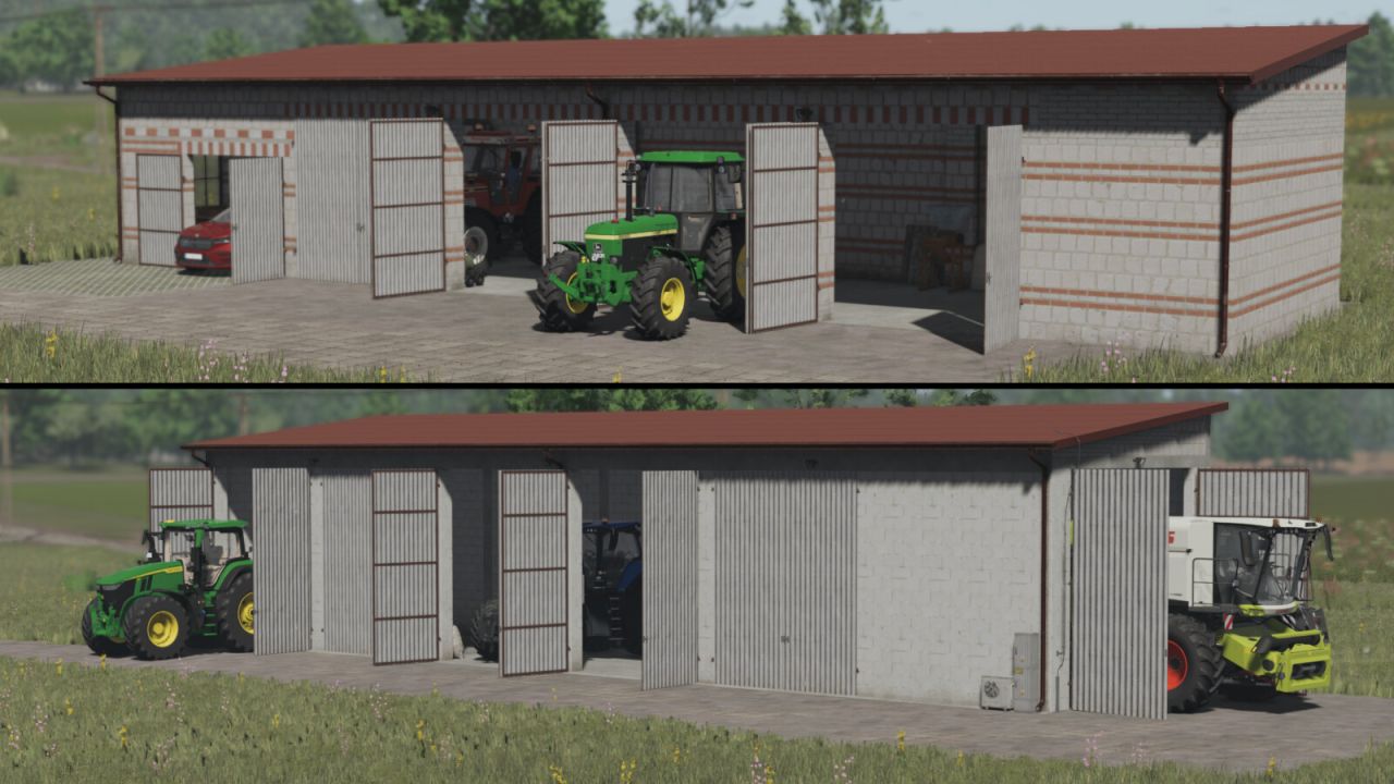 Set di edifici agricoli