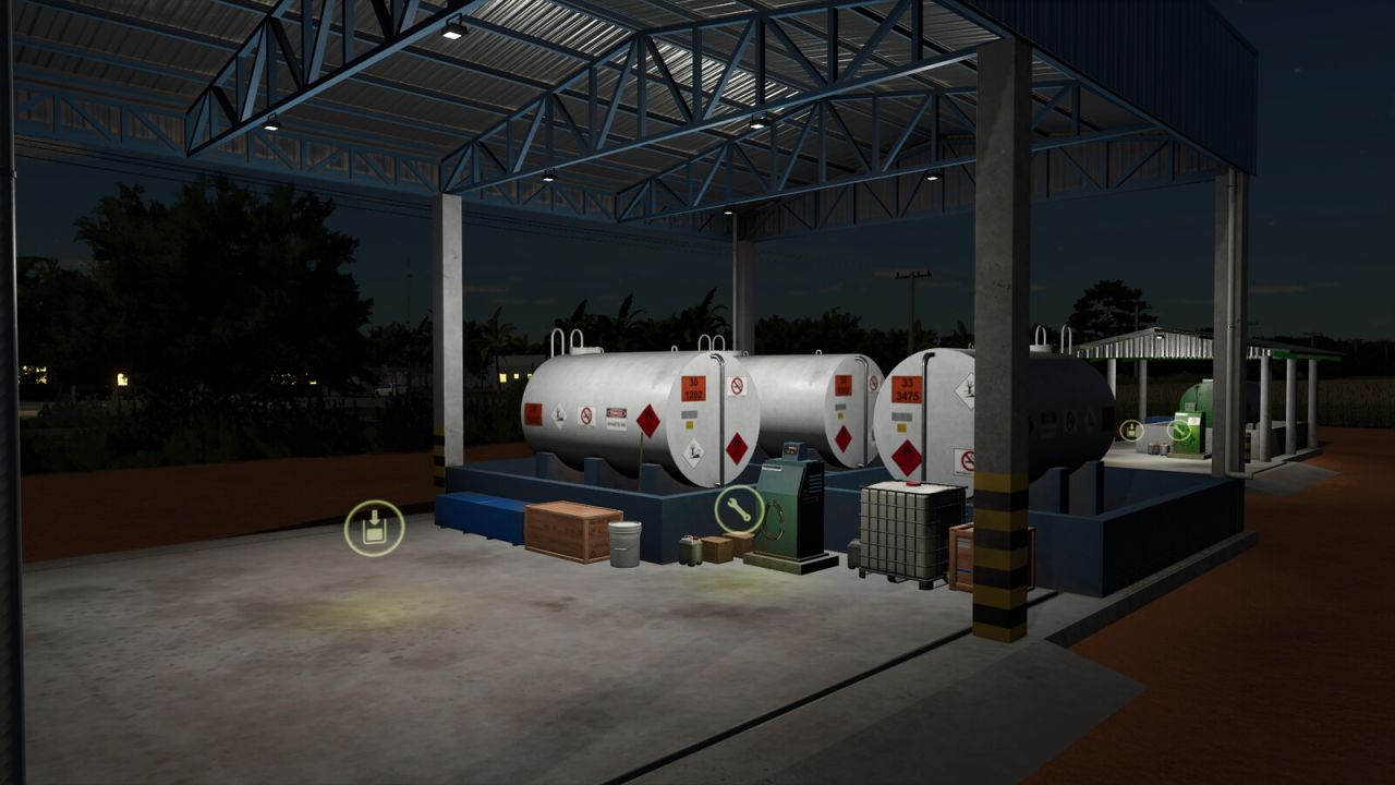 Hof-Tankstelle