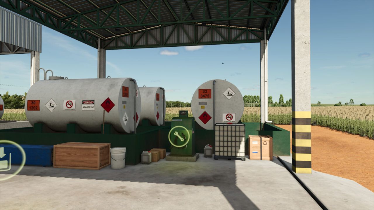 Hof-Tankstelle